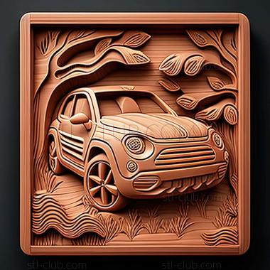 3D модель Fiat 500X (STL)